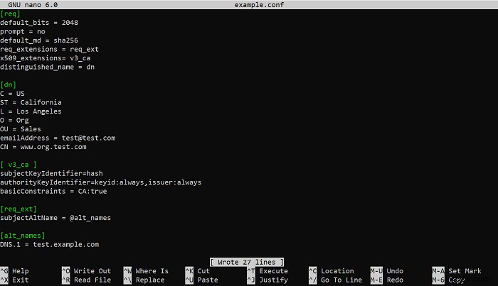 วิธีสร้างใบรับรอง SSL บน Linux โดยใช้ OpenSSL 