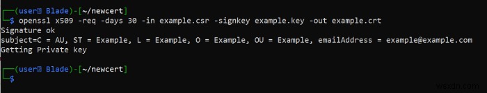 วิธีสร้างใบรับรอง SSL บน Linux โดยใช้ OpenSSL 