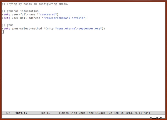 วิธีใช้ Emacs เป็นโปรแกรมอ่าน USENET ด้วย Gnus 