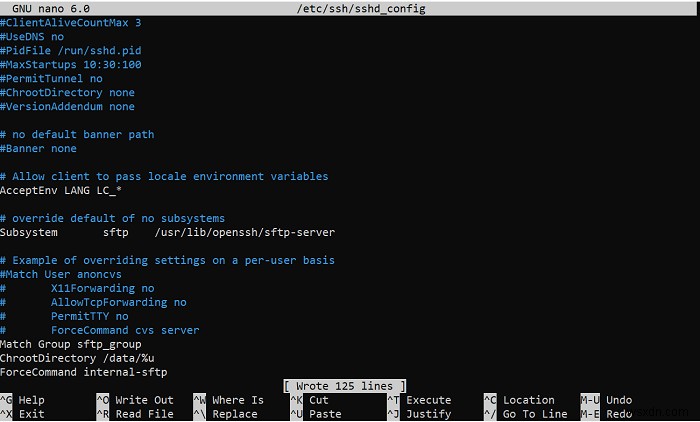 วิธีการตั้งค่าเซิร์ฟเวอร์ SFTP บน Linux 