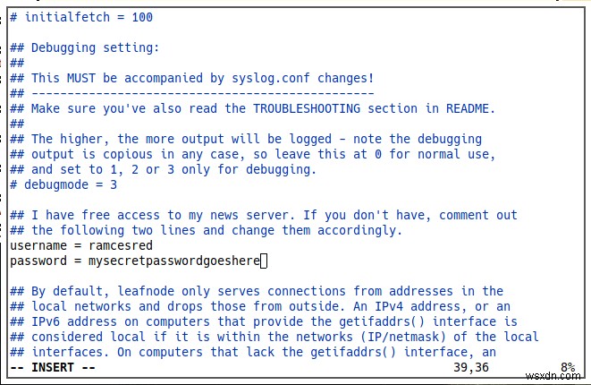 วิธีการตั้งค่า Leafnode เป็นเซิร์ฟเวอร์ USENET ออฟไลน์ 