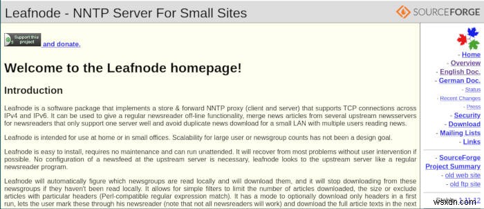 วิธีการตั้งค่า Leafnode เป็นเซิร์ฟเวอร์ USENET ออฟไลน์ 