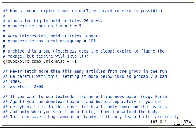 วิธีการตั้งค่า Leafnode เป็นเซิร์ฟเวอร์ USENET ออฟไลน์ 