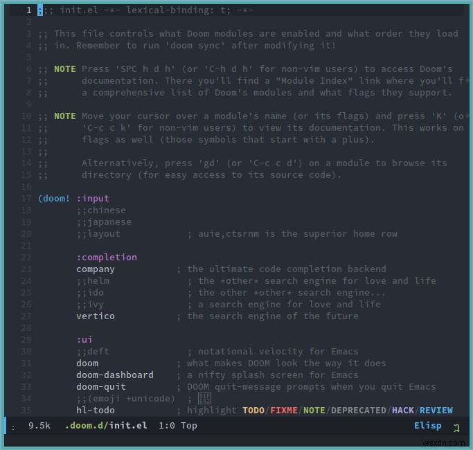 Doom Emacs คืออะไรและจะติดตั้งได้อย่างไร 