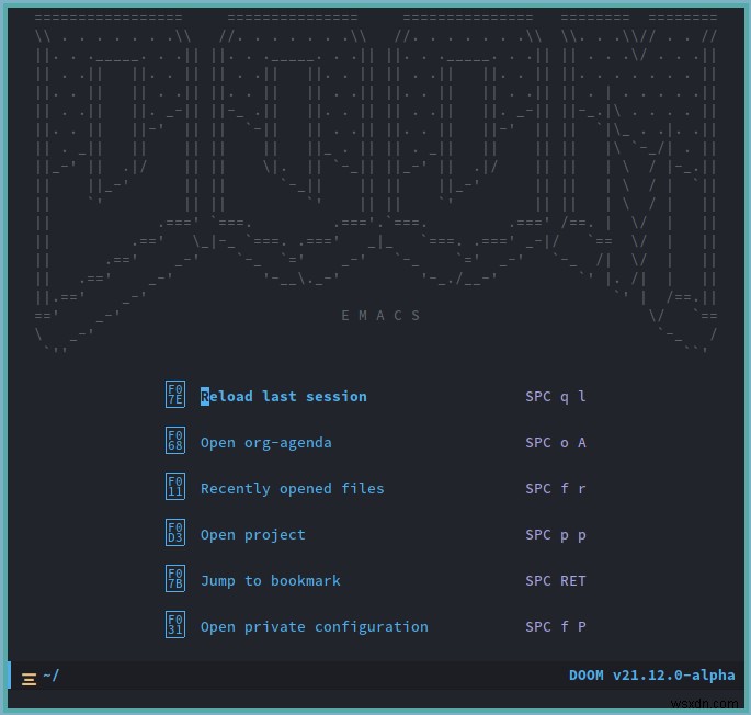 Doom Emacs คืออะไรและจะติดตั้งได้อย่างไร 