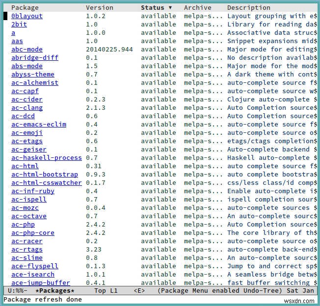 5 แพ็คเกจ Emacs ที่มีประโยชน์เพื่อประสิทธิภาพการทำงานที่ดีขึ้น 