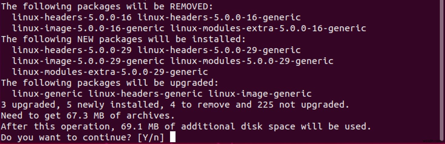 วิธีดาวน์เกรดเคอร์เนลใน Linux 