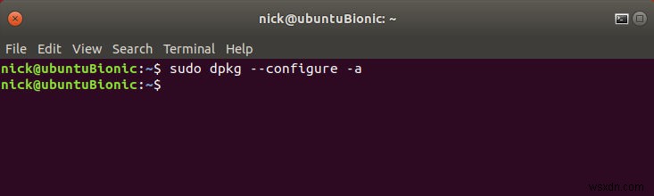 วิธีแก้ไขแพ็คเกจที่ใช้งานไม่ได้ใน Linux 
