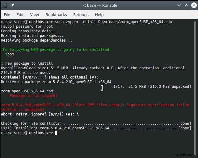 วิธีการติดตั้ง Zoom บน Linux 