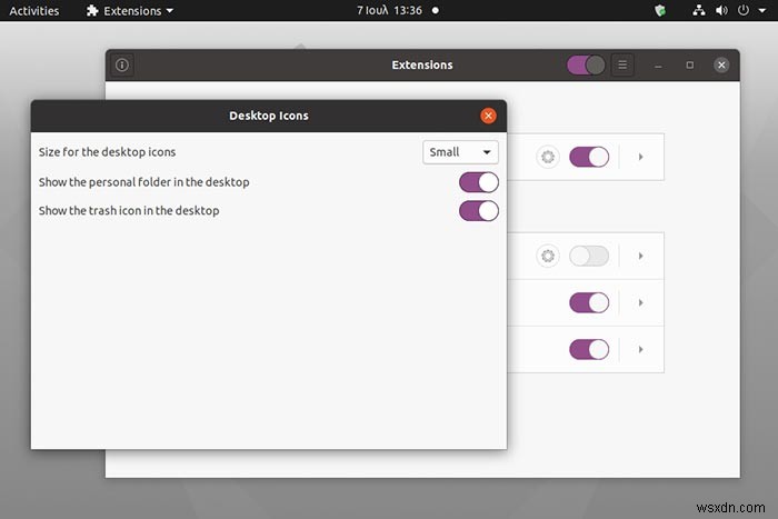 4 วิธีในการซ่อนไอคอนเดสก์ท็อปใน Ubuntu 