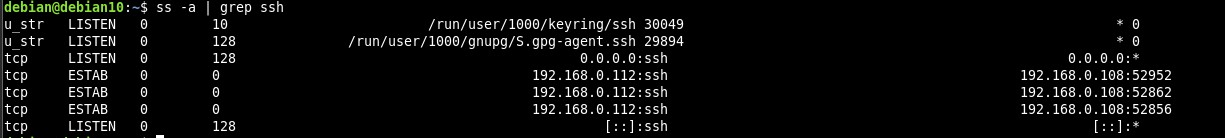 วิธีแสดงการเชื่อมต่อ SSH ที่ใช้งานอยู่ทั้งหมดใน Linux 