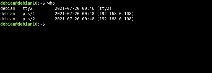 วิธีแสดงการเชื่อมต่อ SSH ที่ใช้งานอยู่ทั้งหมดใน Linux 