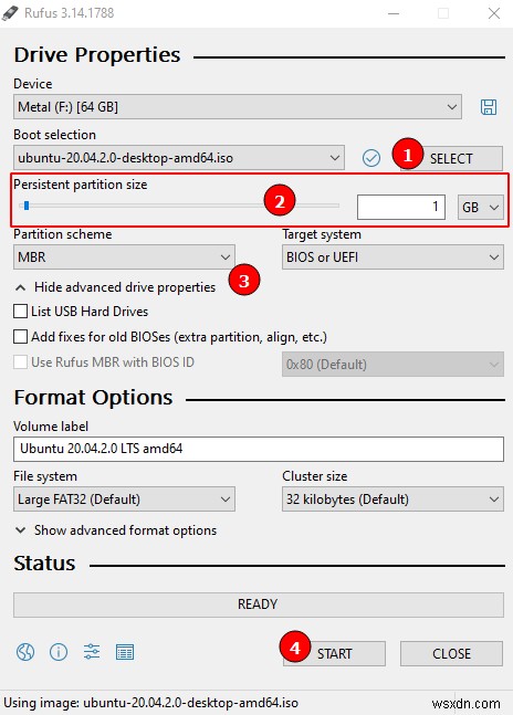 วิธีสร้าง Ubuntu USB ที่สามารถบู๊ตได้ใน Windows 