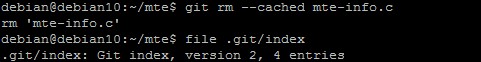 วิธีล้างแคช Git 