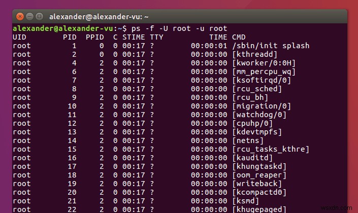 วิธีใช้คำสั่ง ps ใน Linux เพื่อฆ่ากระบวนการ 