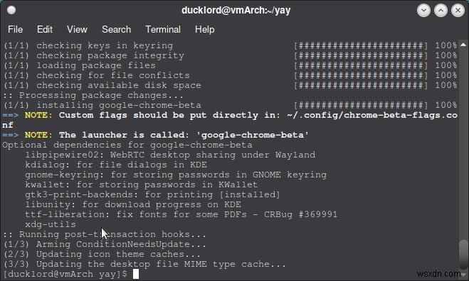 วิธีใช้ AUR ใน Arch Linux 