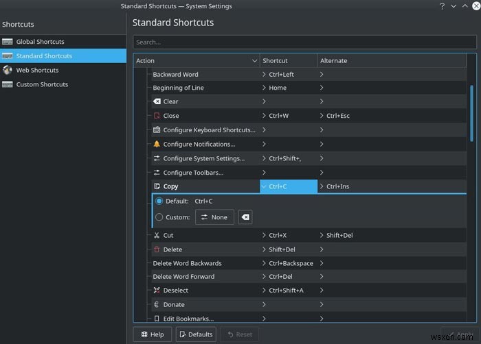 วิธีกำหนด/รีแมปแป้นพิมพ์ลัดเพื่อประสิทธิภาพการทำงานที่ดีขึ้นใน Linux 