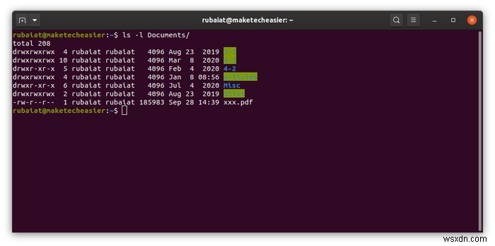 15 คำสั่ง Linux LS ที่คุณต้องรู้ 