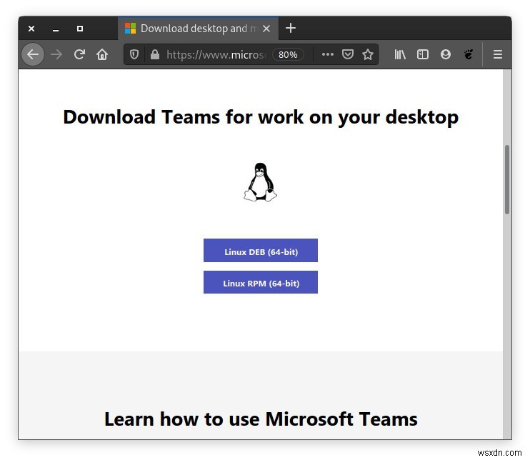 วิธีการติดตั้ง Microsoft Teams บน Linux 