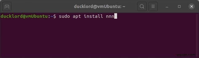 ใช้ nnn เป็นตัวจัดการไฟล์สำหรับ Linux Terminal 