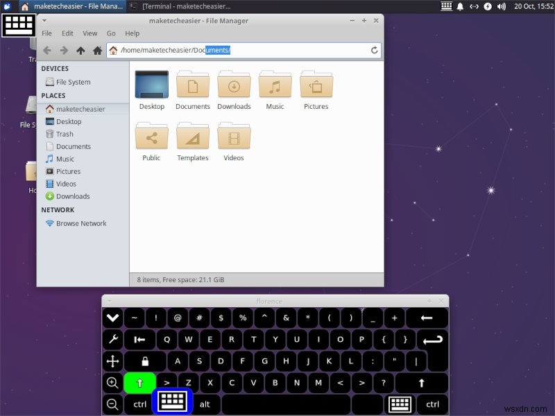 วิธีการตั้งค่าคีย์บอร์ดเสมือนบนหน้าจอใน Linux 