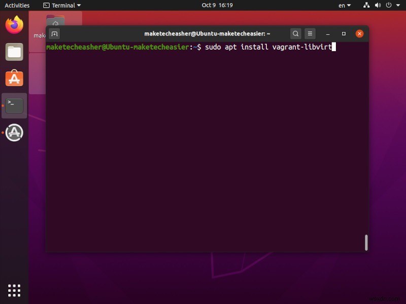 เริ่มต้นใช้งาน Vagrant บน Linux 