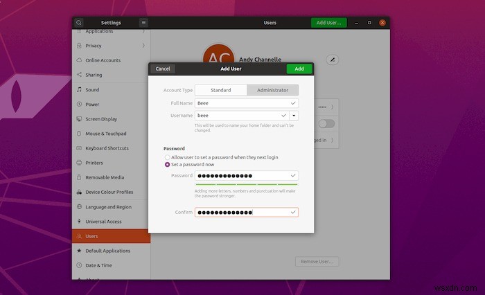 วิธีจัดการผู้ใช้ใน Ubuntu 