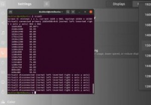 วิธีเปลี่ยนความละเอียดหน้าจอใน Ubuntu 