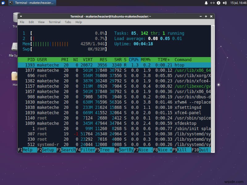 LXDE กับ XFCE:สภาพแวดล้อมเดสก์ท็อปน้ำหนักเบาแบบไหนดีกว่ากัน? 