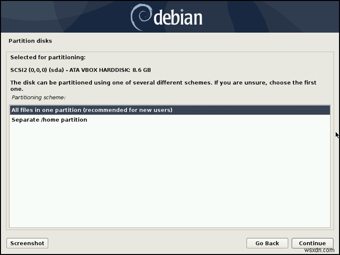 วิธีการติดตั้ง Debian ผ่านอินเทอร์เน็ต 