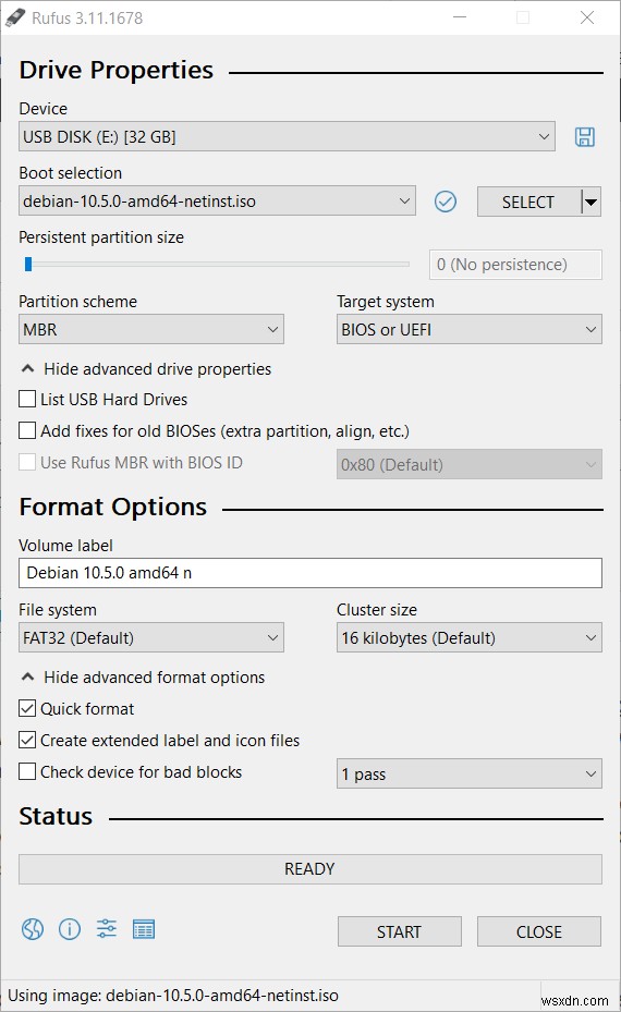 วิธีการติดตั้ง Debian ผ่านอินเทอร์เน็ต 