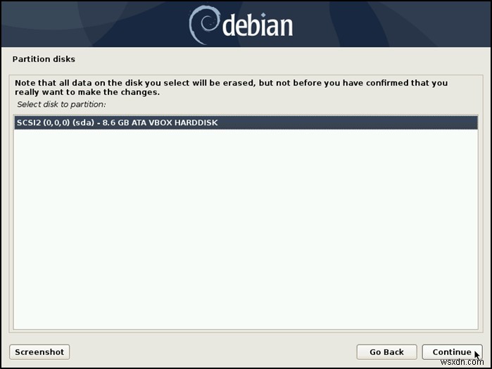 วิธีการติดตั้ง Debian ผ่านอินเทอร์เน็ต 