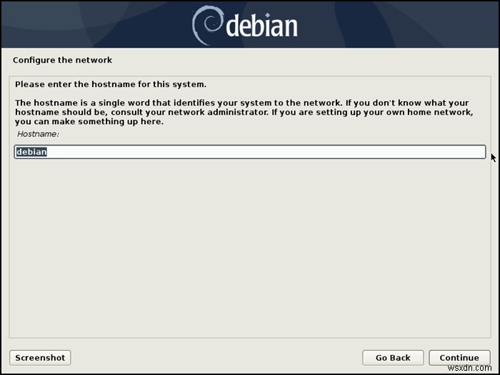 วิธีการติดตั้ง Debian ผ่านอินเทอร์เน็ต 