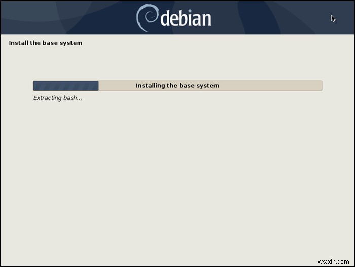 วิธีการติดตั้ง Debian ผ่านอินเทอร์เน็ต 