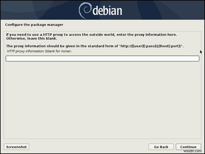 วิธีการติดตั้ง Debian ผ่านอินเทอร์เน็ต 