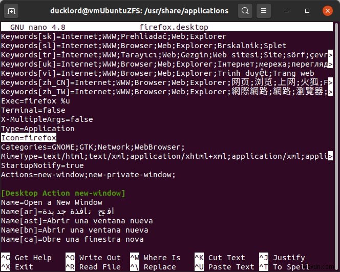 วิธีเปลี่ยนไอคอนแอปพลิเคชันของคุณจาก Terminal ใน Linux 