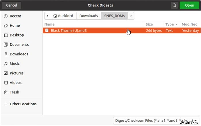 วิธีตรวจสอบ Checksums ใน Linux 