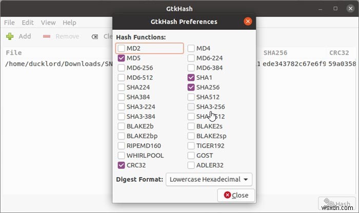 วิธีตรวจสอบ Checksums ใน Linux 