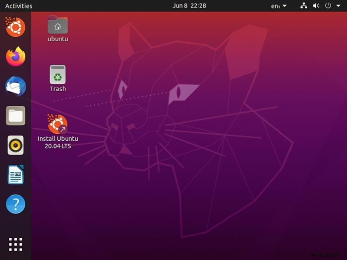 วิธีใช้ Ubuntu โดยไม่ต้องติดตั้ง 