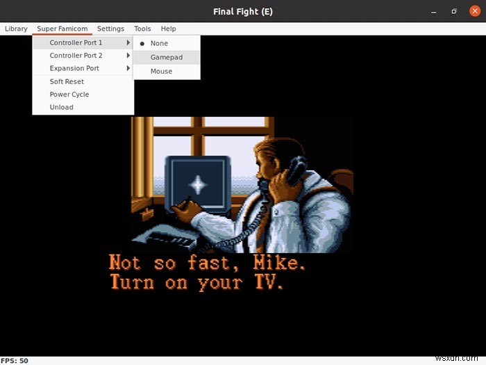 วิธีเล่นเกม Super Nintendo (SNES) ใน Ubuntu 