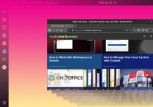 วิธีซ่อนแถบด้านบนและแผงด้านข้างใน Ubuntu 20.04 