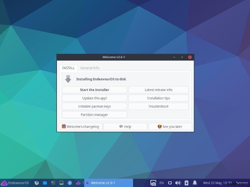 EndeavourOS Review:การกระจาย Linux บน Arch-Based ที่ใช้งานง่าย 