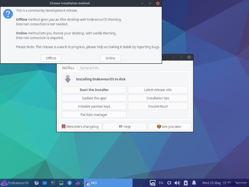 EndeavourOS Review:การกระจาย Linux บน Arch-Based ที่ใช้งานง่าย 