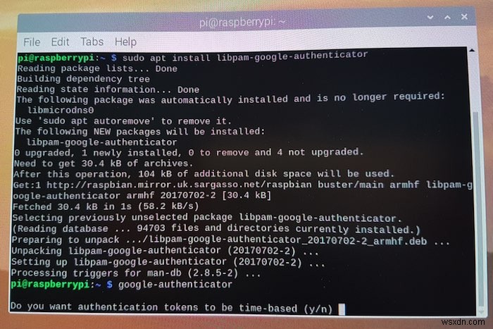 วิธีการตั้งค่าการรับรองความถูกต้องด้วยสองปัจจัยสำหรับ Raspberry Pi 