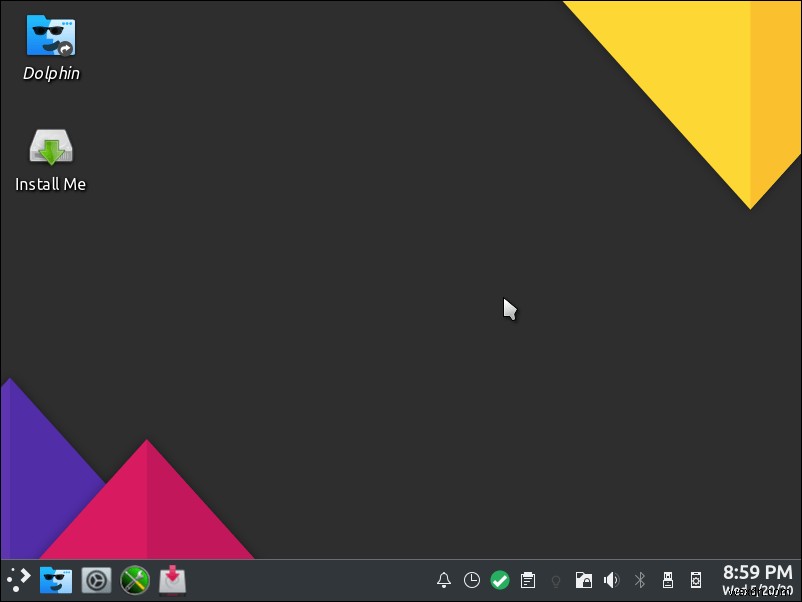 PCLinuxOS KDE 2020.05 รีวิว:ไม่ใช่สำหรับสามเณร 