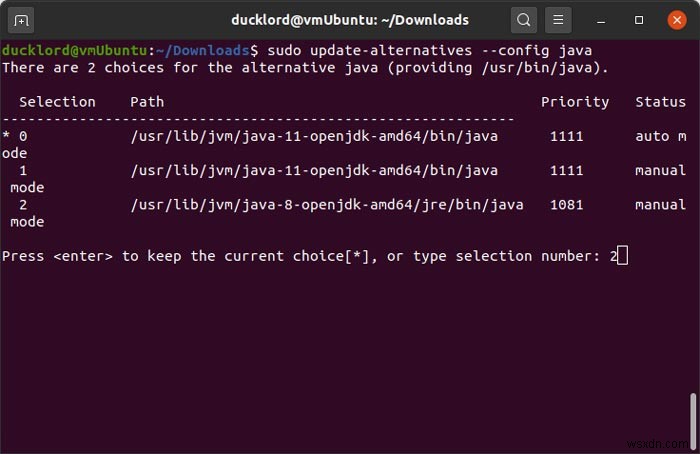 วิธีการติดตั้ง Java Runtime ใน Ubuntu 