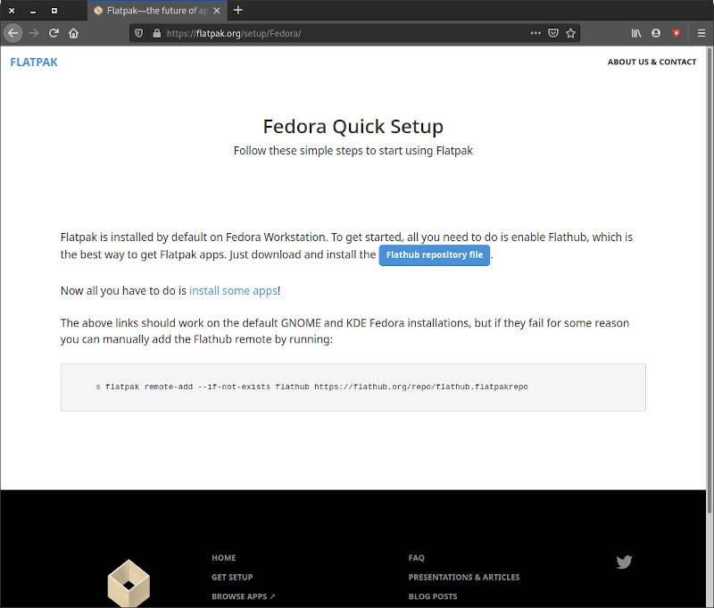 วิธีเปิดใช้งานและใช้ Flatpak บน Fedora 
