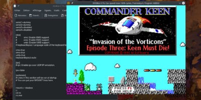 วิธีการติดตั้ง DOSBox สำหรับ Linux เพื่อเล่นเกม DOS แบบเก่า 