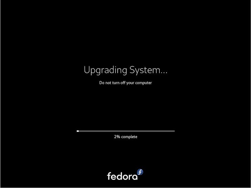 วิธีอัปเกรดเป็น Fedora 32 