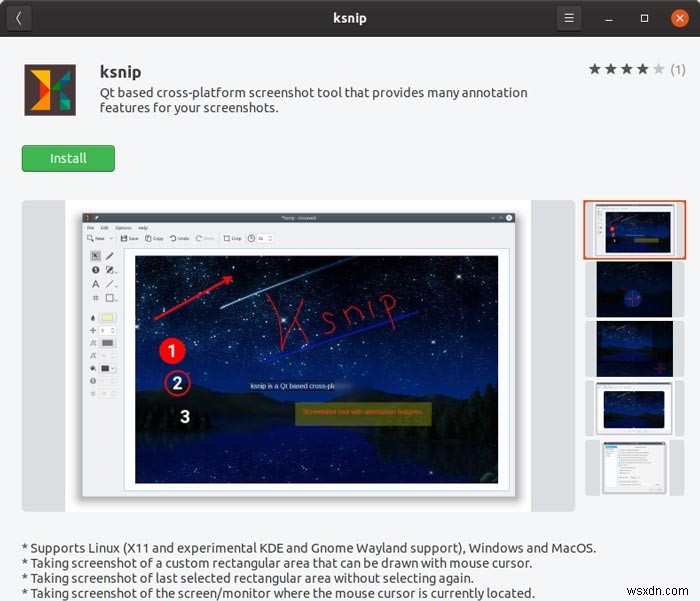 วิธีถ่ายและใส่คำอธิบายประกอบภาพหน้าจอด้วย Ksnip ใน Linux 